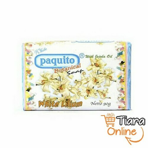 [0213564] PAQUITO - WHITE LILIUM BOTANICAL SOAP : 90 GR