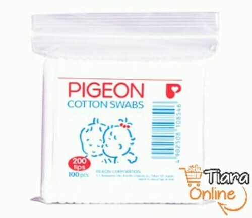 [0363822] PIGEON - COTTON SWABS : 100 PCS