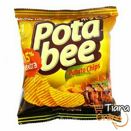 [1416143] POTABEE POTATO CHIPS BBQ : 35 GR