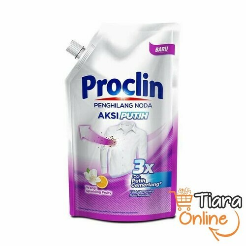 [0434070] PROCLIN PENGHILANG NODA AKSI PUTIH POUCH : 400 ML