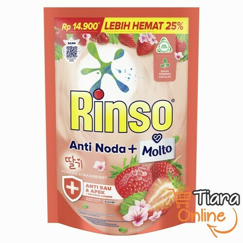 [0443796] RINSO - MOLTO KOREAN STRAWBERRY REF : 565 ML