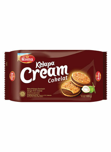 [1426432] ROMA - KELAPA CREAM COKELAT : 189 GR