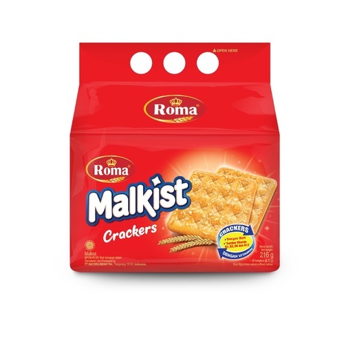 [1424669] ROMA - MALKIST CRACKERS : 8X27GR