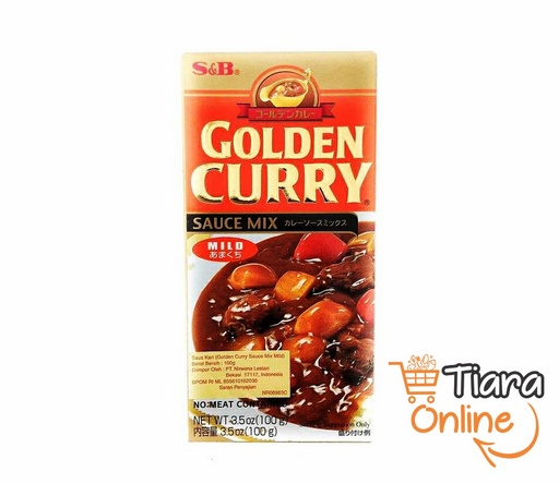 [1164066] S&B - GOLDEN CURRY MILD : 92 GR