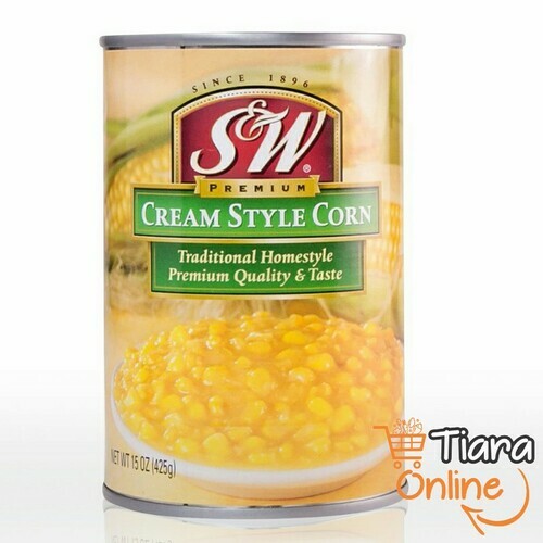 [1013643] S&W - CREAM STYLE CORN : 425 GR