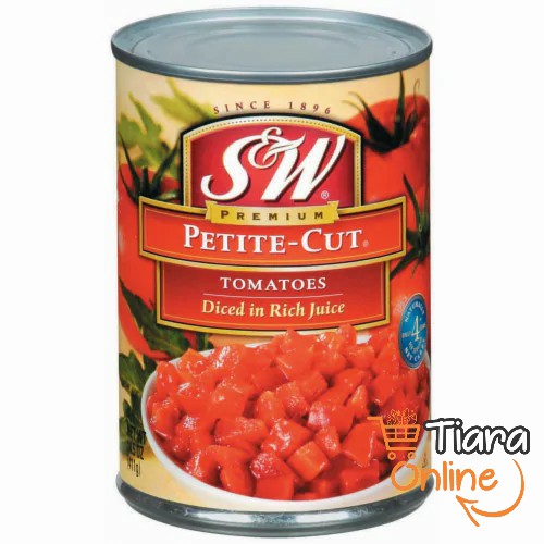 [1013839] S&W - PETITE CUT TOMATOES HOT HABANERO : 411 GR