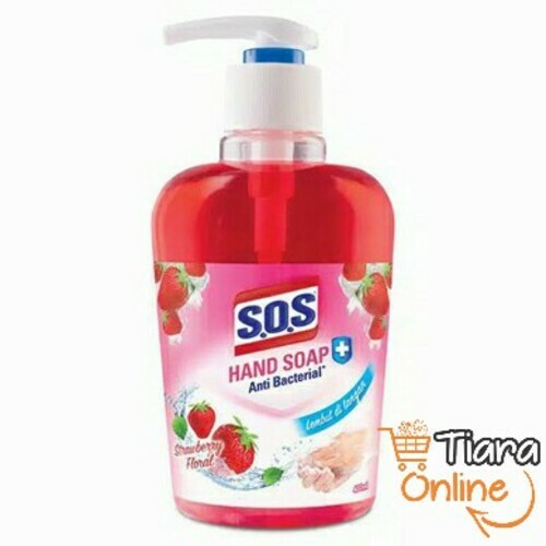 [0214760] S.O.S - HAND SOAP STRAWBERRY : 400 ML