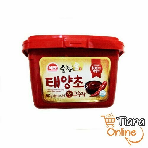 [1164091] SAJO - HOT PEPPER PASTE : 500 G