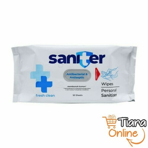 [0364394] SANITER - WIPES FRESH CLEAN : 50'S