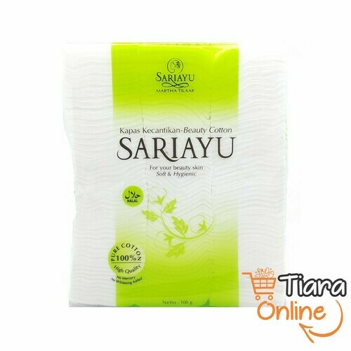 [0303052] SARIAYU - KAPAS KECANTIKAN : 100 GR