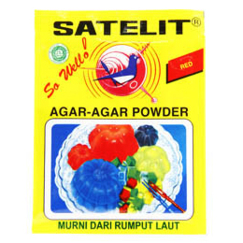 [1132255] SATELIT - SO WELL AGAR AGAR : 6 GR MERAH