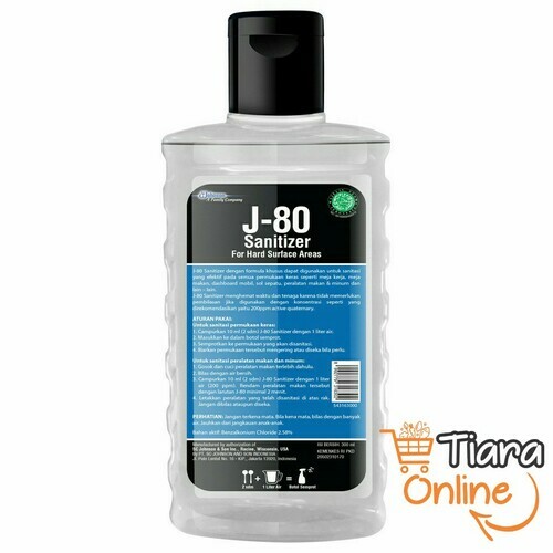 [0423486] SC JOHNSON - S J-80 SANITIZER : 300 ML