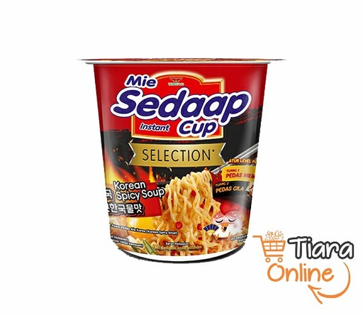 [1184548] SEDAAP KOREAN SPICY SOUP CUP : 75 GR