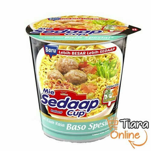 [1184053] SEDAAP - MIE BASO SPESIAL CUP : 77 GR