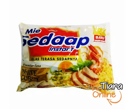 [1184250] SEDAAP MIE WHITE CURRY : 81 GR