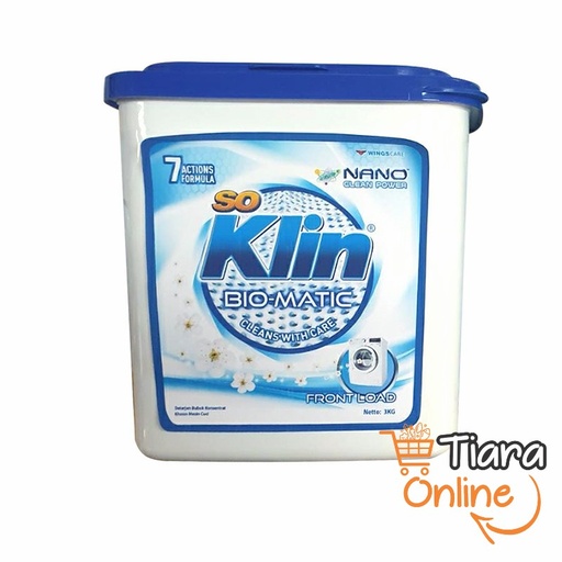 [0443734] SO KLIN - BIOMATIC FRONT LOAD : 3 KG