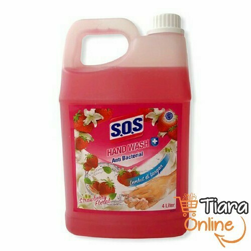 [0215720] S.O.S - SOS HAND SOAP STRAWBERRY : 4 L