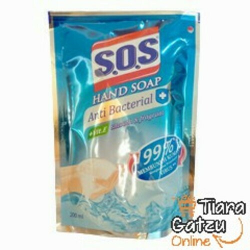 [0215451] S.O.S - SOS HAND WASH ANTI BACTERIAL REF : 185 ML