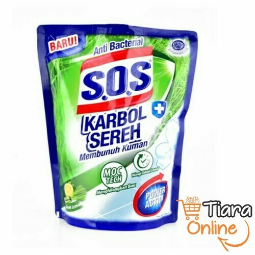 [0433939] SOS KARBOL WANGI SEREH LEMON : 1400 ML