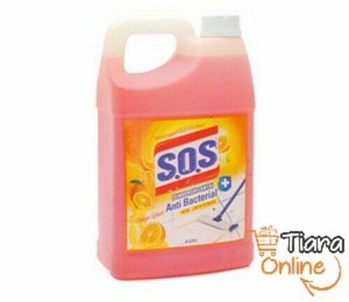 [0433194] SOS - PEMBERSIH LANTAI ORANGE SPLASH : 4 L