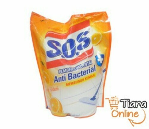 [0433610] SOS - PEMBERSIH LANTAI ORANGE SPLASH REF : 1500 ML