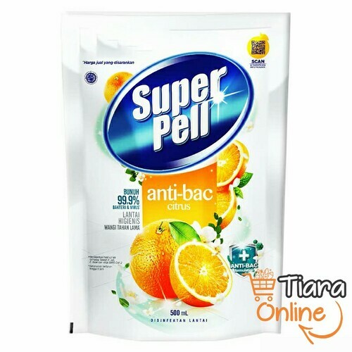 [0434193] SUPER PELL - ANTI BACTERIAL CITRUS REF : 500 ML