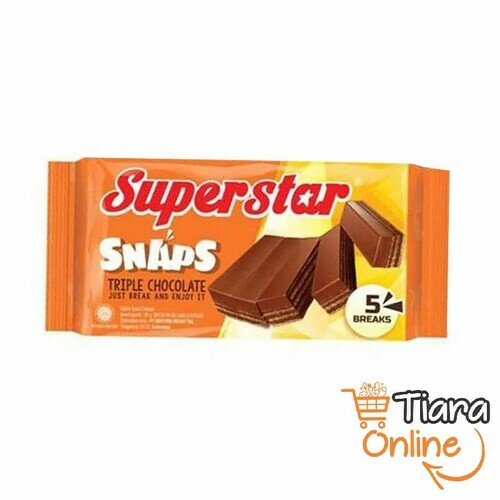 [1426272] SUPERSTAR - SNAPS TRIPLE CHOCO : 28 GR