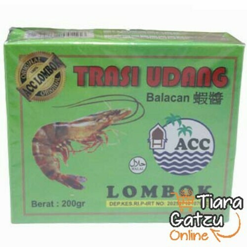 [1114654] ACC LOMBOK - TERASI UDANG : 200 GR