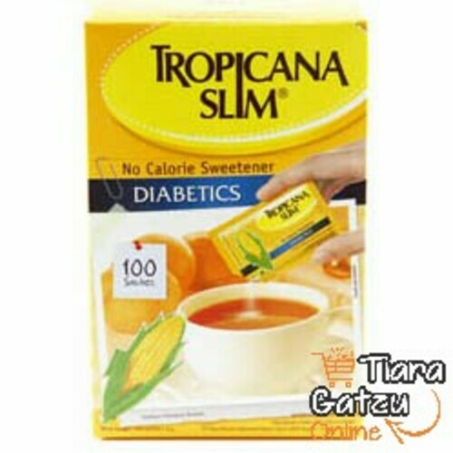 [1073173] TROPICANA SLIM - DIABETICS SWEETENER : 100X2GR