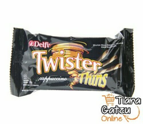 [1424452] DELFI - TWISTER THINS CAPUCINO : 20 GR