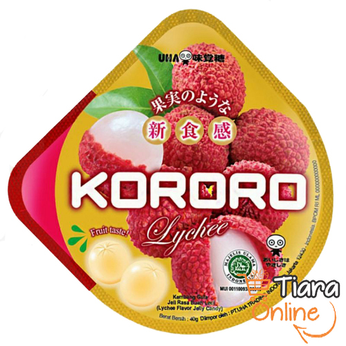 [1443760] UHA - KORORO LYCHEE : 40 GR