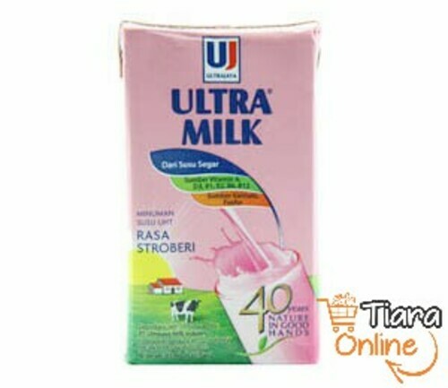 [1302020] ULTRA - MILK STRAWBERRY : 125 ML