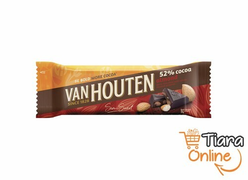 [1464618] VAN HOUTEN - SEMI SWEET ALMONDS : 55 GR