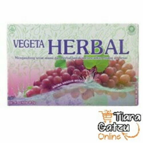 [1084530] VEGETA - HERBAL ANGGUR MERAH BOX : 6X5 GR