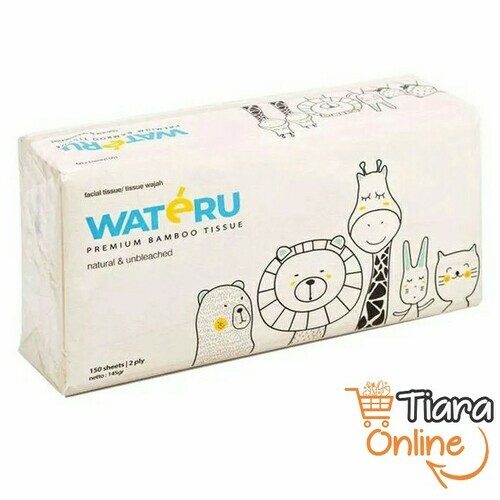 [0223524] WATERU - BAMBOO TISSUE FACIAL : 150'S