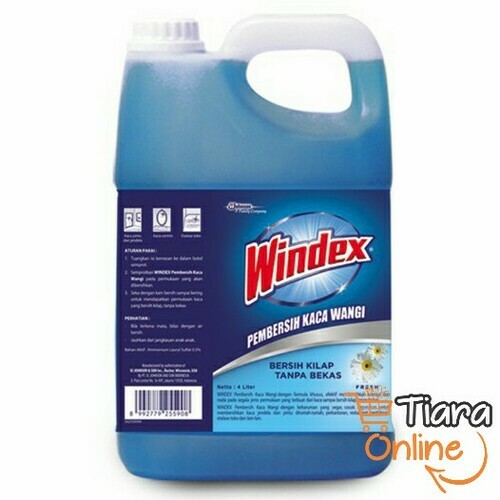 [0433519] WINDEX - PEMBERSIH KACA FRESH : 4 L