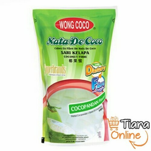 [1333513] WONG COCO - NATA DE COCO PANDAN : 360 GR