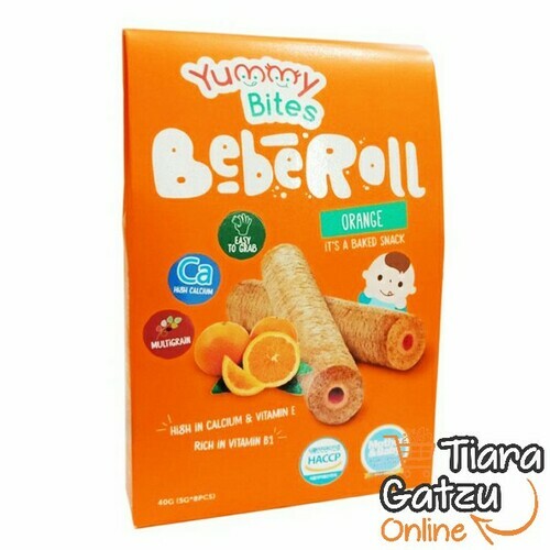 [1223537] YUMMY BITES - BEBEROLL ORANGE : 40 GR