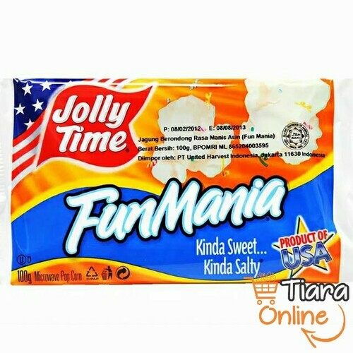 [1023156] JOLLY - TIME FUNMANIA : 100 GR 