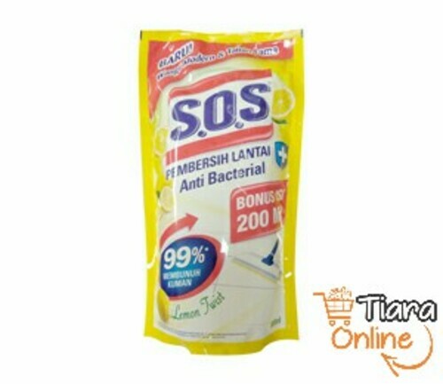 [0433188] SOS - PEMBERSIH LANTAI LEMON TWIST REF : 750 ML 