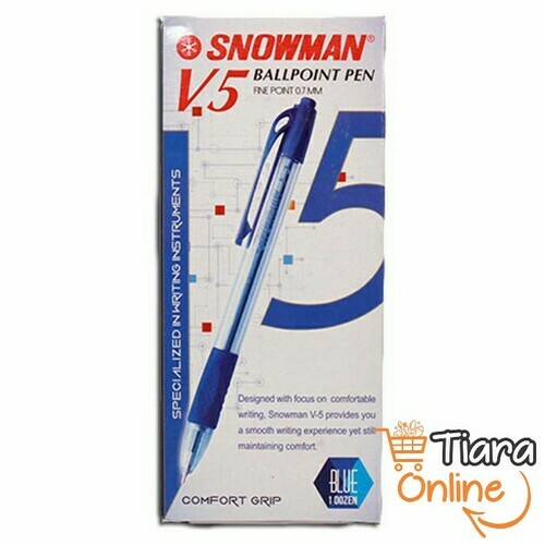 [0714316] SNOWMAN BALLPOINT V-5 : 0.7