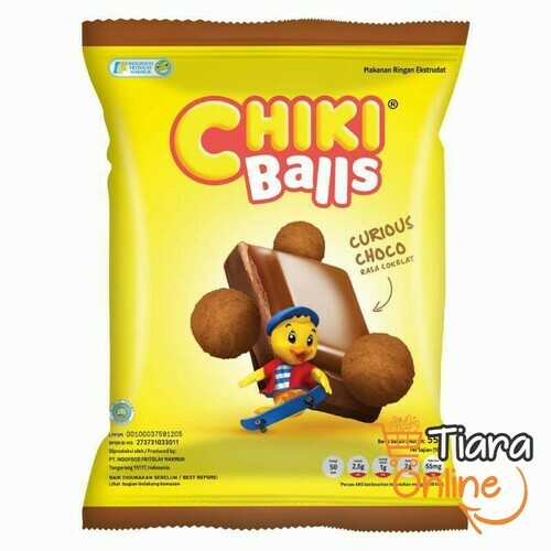 [1416809] CHIKI - BALLS CURIOUS CHOCO : 55 GR 