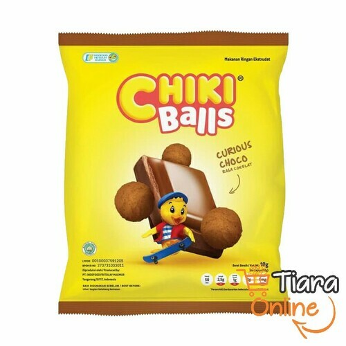 [1412161] CHIKI BALL -S COKLAT : 10 GR 