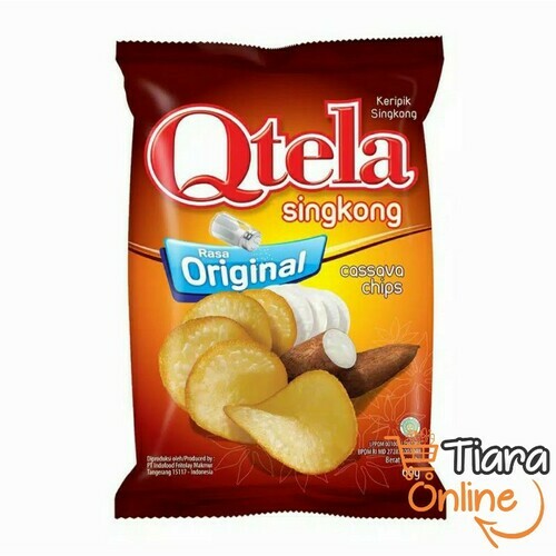 [1414701] QTELA - CASSAVA CHIPS ORIGINAL : 60 GR 