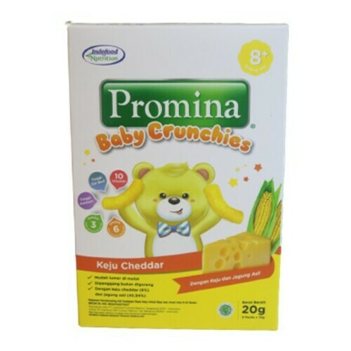 [1223490] PROMINA BABY CRUNCHIES CHEDDAR : 20 GR