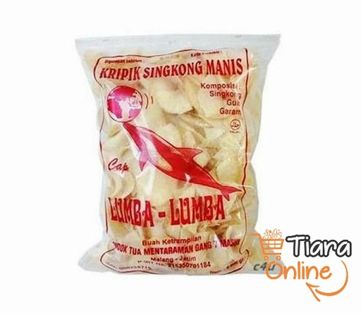 [1417109] LUMBA LUMBA - KRIPIK SINGKONG MANIS : 200 GR 