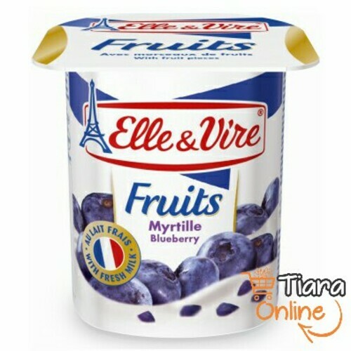 [1813847] ELLE & VIRE - FRUITS BLUEBERRY : 125 GR 